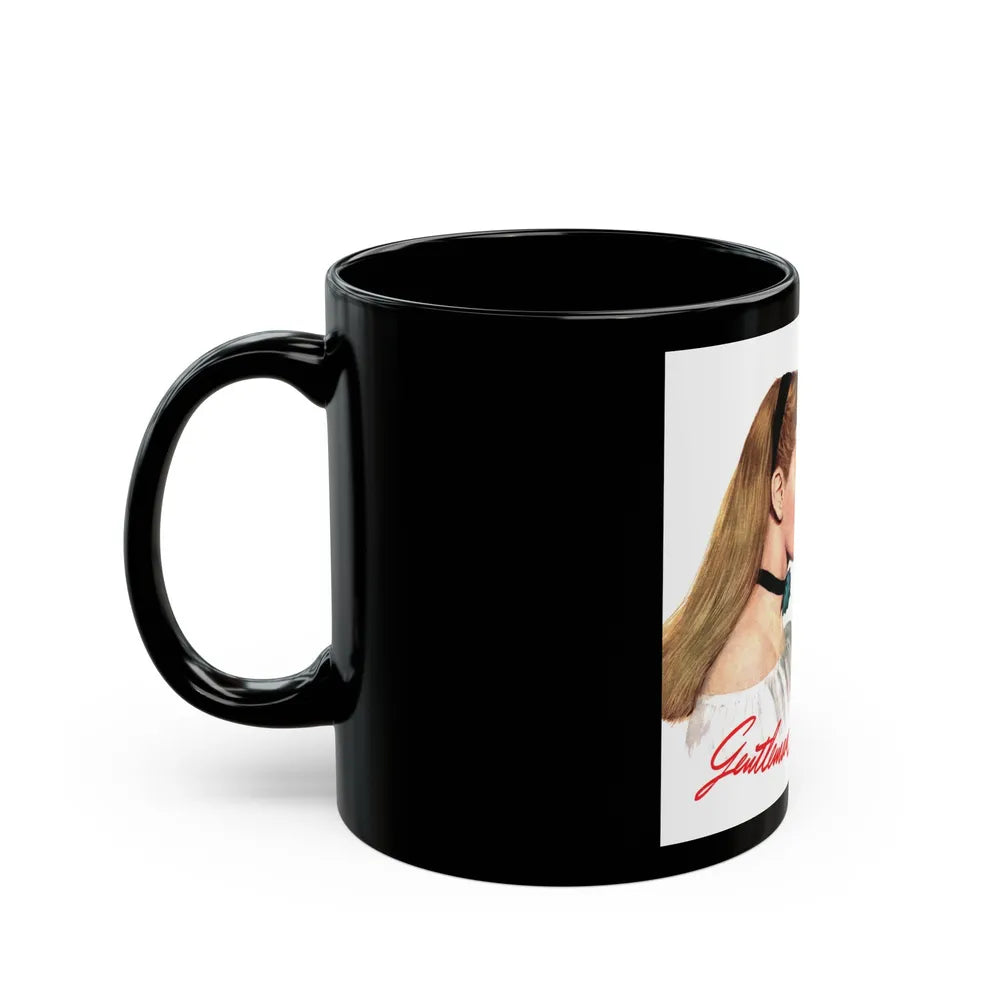 Geltleman George, Collier's, August 14, 1948 - Black Coffee Mug-Go Mug Yourself