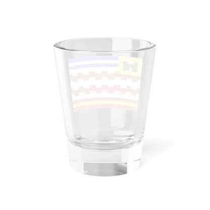 Gemeentevlag West Betuwe (Netherlands) Shot Glass 1.5oz - Go Mug Yourself