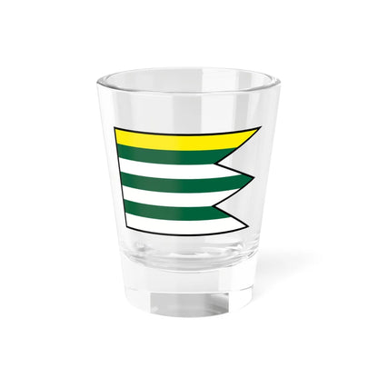 Gemercek Rimavska Sobota Flag (Slovakia) Shot Glass 1.5oz 1.5oz - Go Mug Yourself