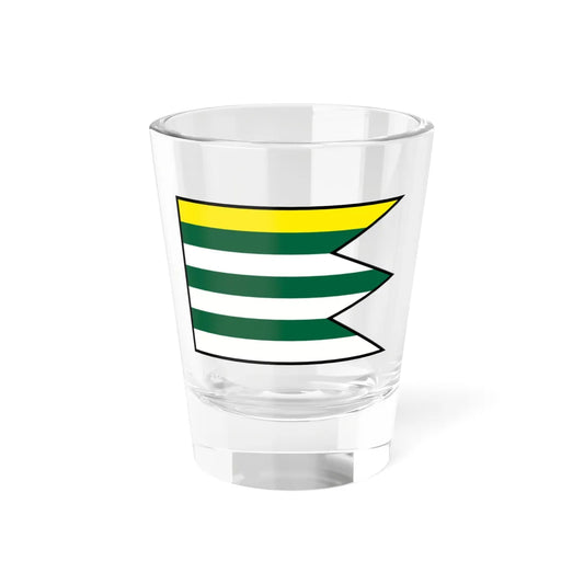 Gemercek Rimavska Sobota Flag (Slovakia) Shot Glass 1.5oz 1.5oz - Go Mug Yourself