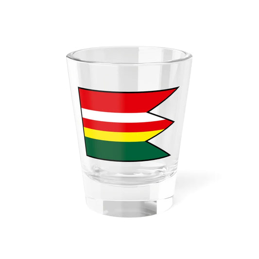 Gemerska Panica Roznava Flag (Slovakia) Shot Glass 1.5oz 1.5oz - Go Mug Yourself
