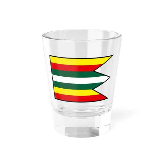 Gemerska Ves Revuca Flag (Slovakia) Shot Glass 1.5oz 1.5oz - Go Mug Yourself
