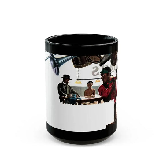 Gems from Garcia, Collier's, March 12, 1949 - Black Coffee Mug 15oz - Go Mug Yourself