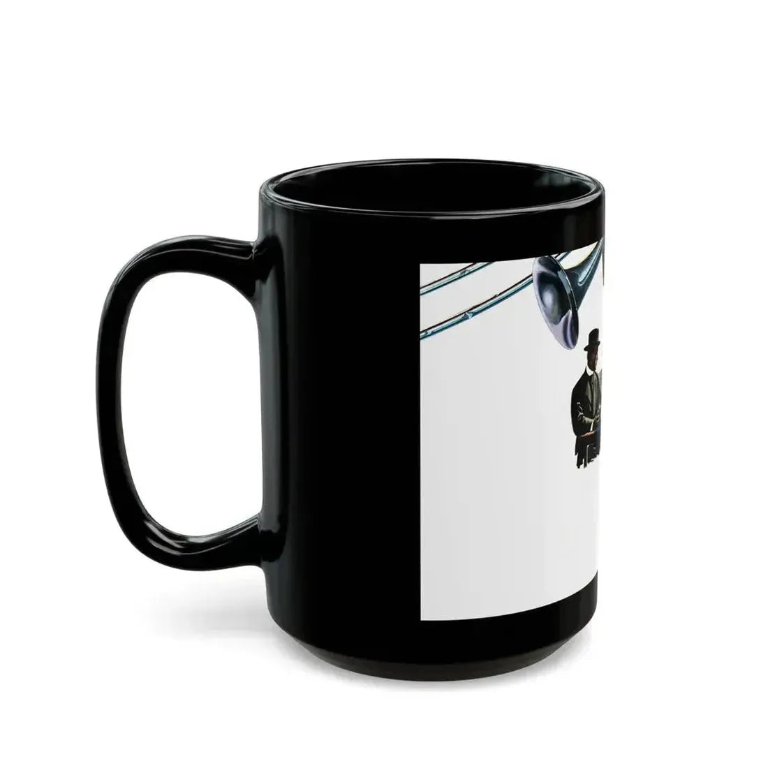 Gems from Garcia, Collier's, March 12, 1949 - Black Coffee Mug - Go Mug Yourself