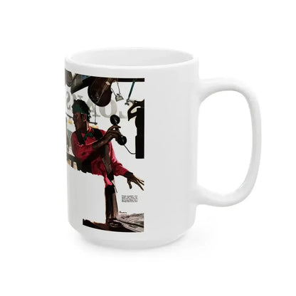 Gems from Garcia, Collier's, March 12, 1949 - White Coffee Mug - Go Mug Yourself