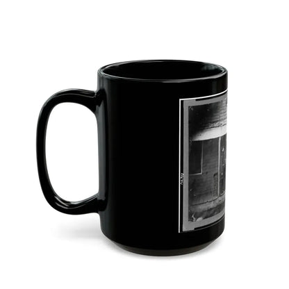 Gen. Alexander Mccook And Staff Posed On Porch Near Washington, D.C. (U.S. Civil War) Black Coffee Mug - Go Mug Yourself