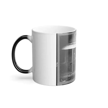 Gen. Alexander Mccook and Staff Posed on Porch Near Washington, D.C. (U.S. Civil War) Color Changing Coffee Mug 11oz - Go Mug Yourself