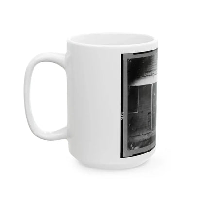 Gen. Alexander Mccook And Staff Posed On Porch Near Washington, D.C. (U.S. Civil War) White Coffee Mug - Go Mug Yourself