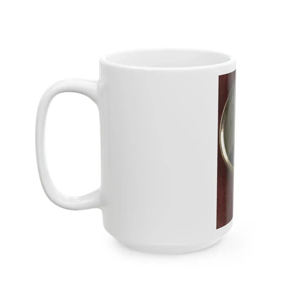 Gen. George Mcclellan Campaign Button For 1864 Presidential Election (U.S. Civil War) White Coffee Mug - Go Mug Yourself
