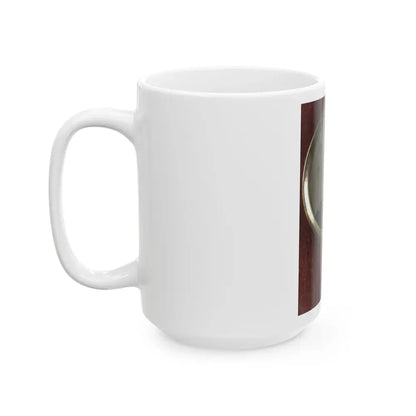 Gen. George Mcclellan Campaign Button For 1864 Presidential Election (U.S. Civil War) White Coffee Mug - Go Mug Yourself