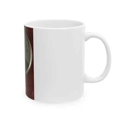 Gen. George Mcclellan Campaign Button For 1864 Presidential Election (U.S. Civil War) White Coffee Mug - Go Mug Yourself