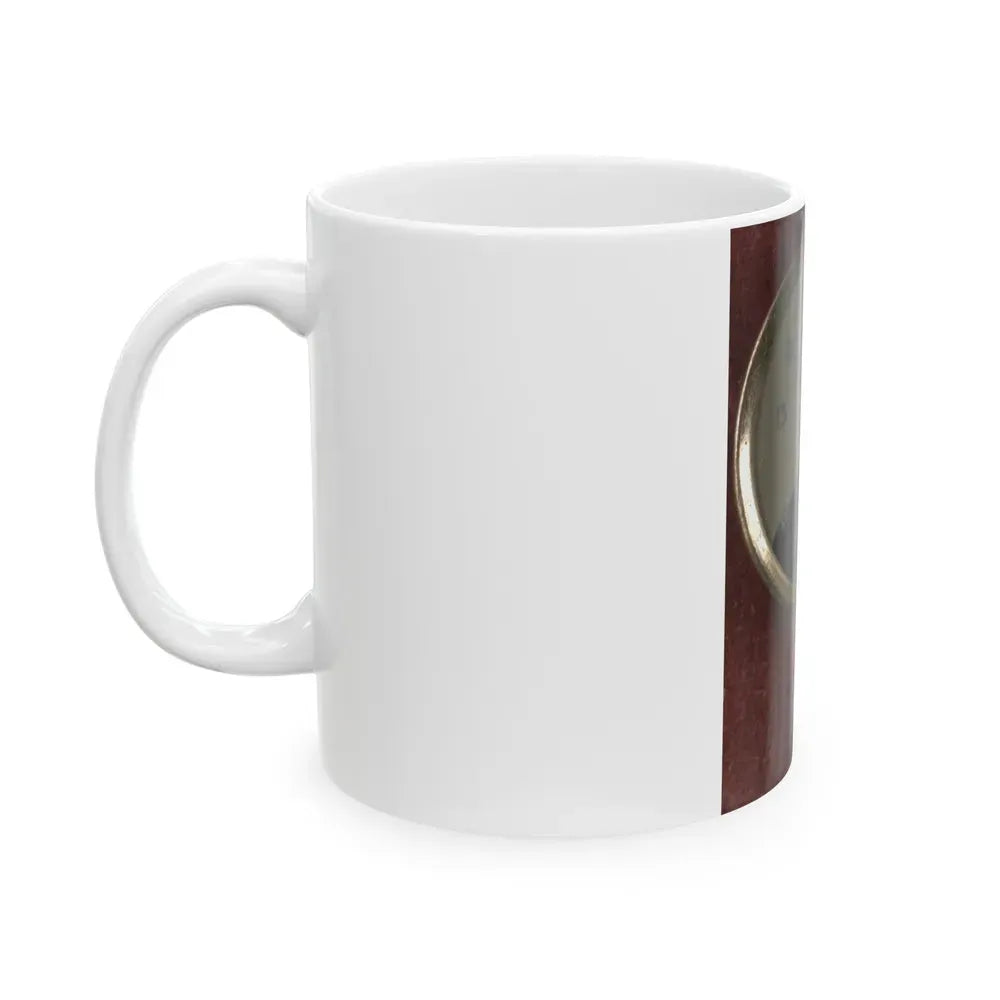 Gen. George Mcclellan Campaign Button For 1864 Presidential Election (U.S. Civil War) White Coffee Mug - Go Mug Yourself