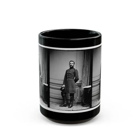 Gen. G.F. Nichols (U.S. Civil War) Black Coffee Mug 15oz - Go Mug Yourself