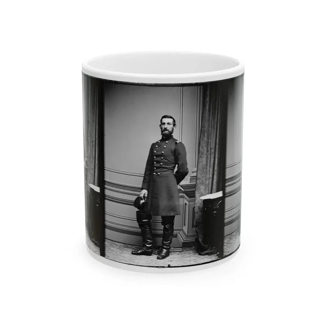 Gen. G.F. Nichols (U.S. Civil War) White Coffee Mug 11oz - Go Mug Yourself