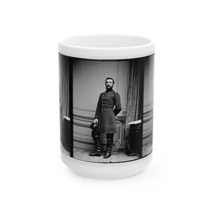 Gen. G.F. Nichols (U.S. Civil War) White Coffee Mug 15oz - Go Mug Yourself