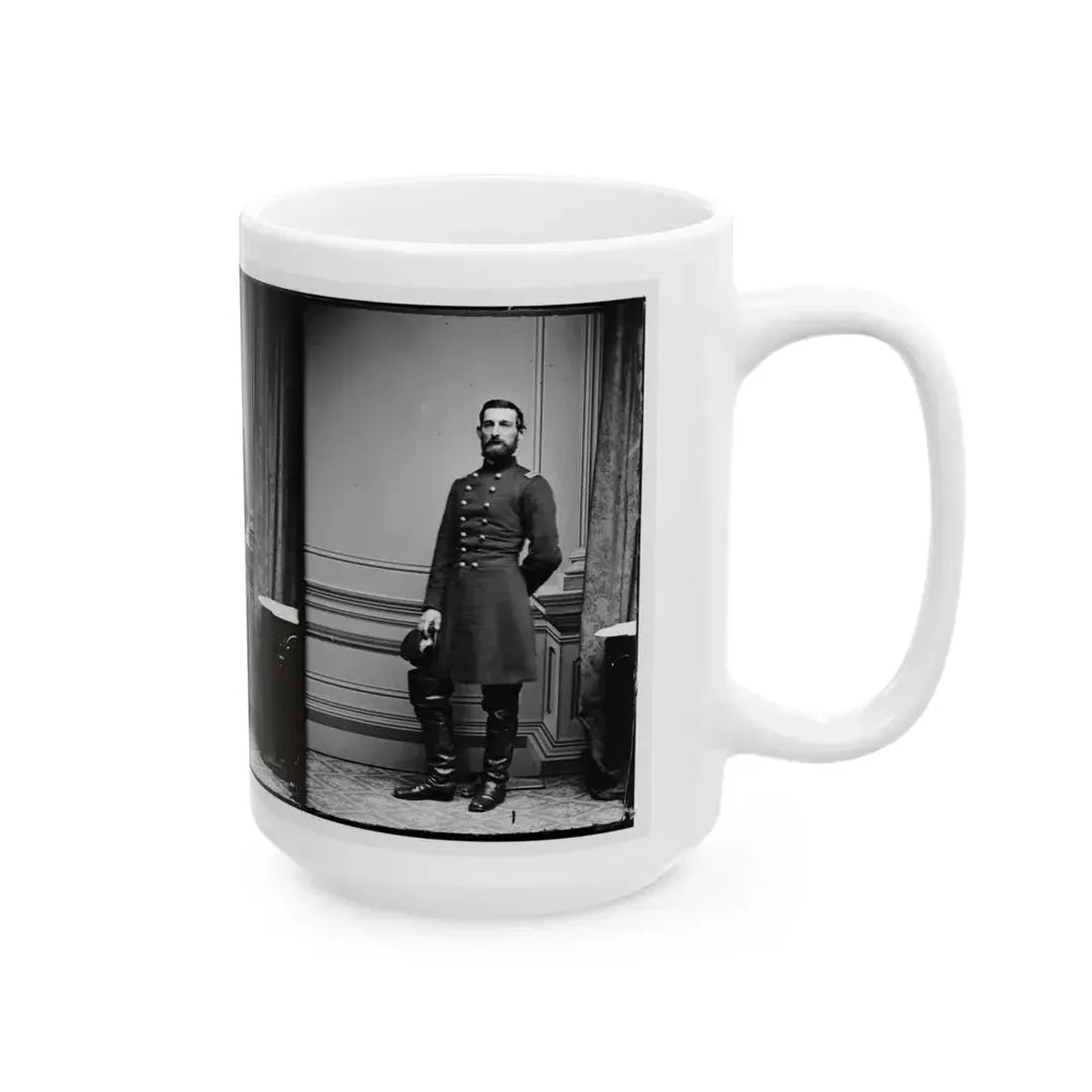 Gen. G.F. Nichols (U.S. Civil War) White Coffee Mug - Go Mug Yourself