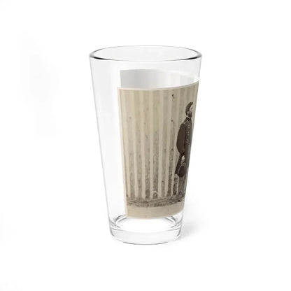 Gen. John A. Rawlins, Left, Gen. U.S. Grant, Center, And An Unidentified Officer (U.S. Civil War) Pint Glass 16oz - Go Mug Yourself