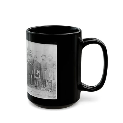 Gen'l. John W. Geary And Staff - Taken At Harper's Ferry (U.S. Civil War) Black Coffee Mug - Go Mug Yourself