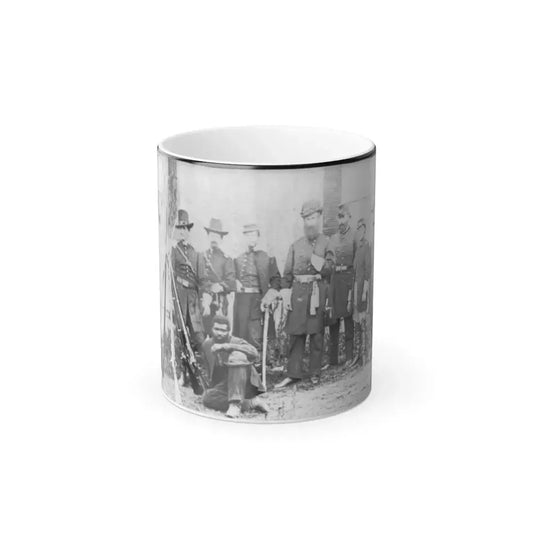 Gen'l. John W. Geary and Staff - Taken at Harper's Ferry (U.S. Civil War) Color Changing Coffee Mug 11oz Default Title 11oz - Go Mug Yourself
