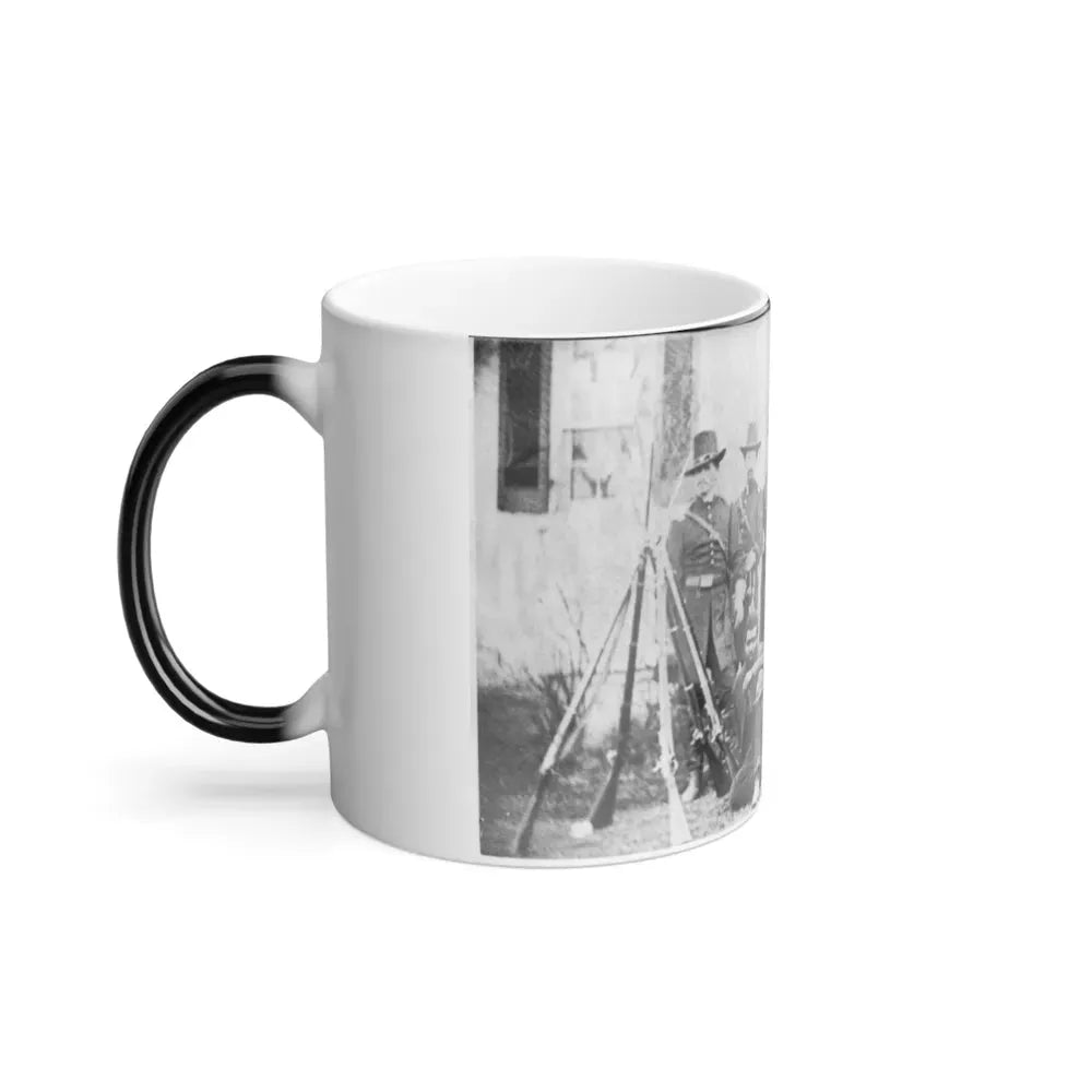 Gen'l. John W. Geary and Staff - Taken at Harper's Ferry (U.S. Civil War) Color Changing Coffee Mug 11oz - Go Mug Yourself