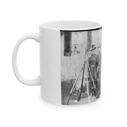 Gen'l. John W. Geary And Staff - Taken At Harper's Ferry (U.S. Civil War) White Coffee Mug - Go Mug Yourself