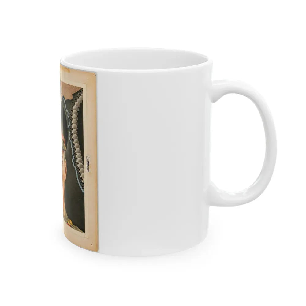 Gen. Miles Dempsey, Time Magazine Cover 3-19-1945 - White Coffee Mug - Go Mug Yourself