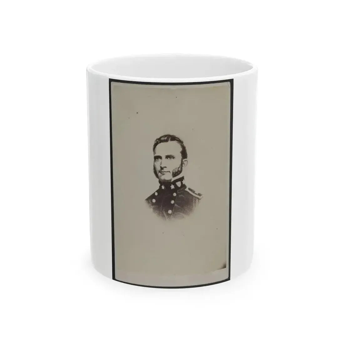Gen. Stonewall Jackson (U.S. Civil War) White Coffee Mug 11oz - Go Mug Yourself