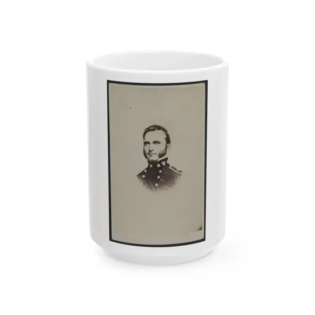 Gen. Stonewall Jackson (U.S. Civil War) White Coffee Mug 15oz - Go Mug Yourself