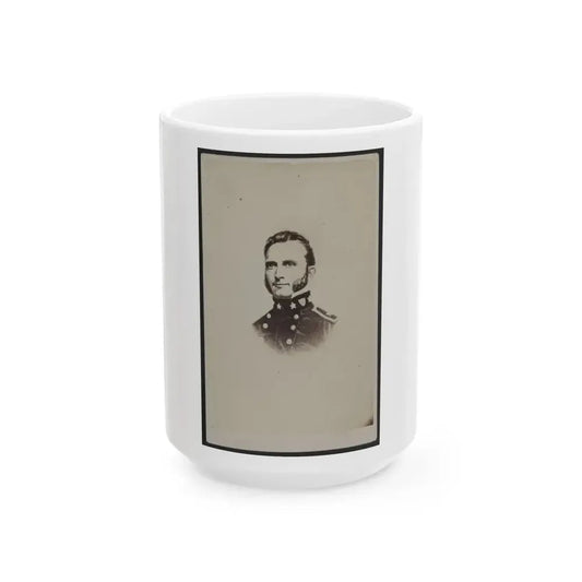 Gen. Stonewall Jackson (U.S. Civil War) White Coffee Mug 15oz - Go Mug Yourself