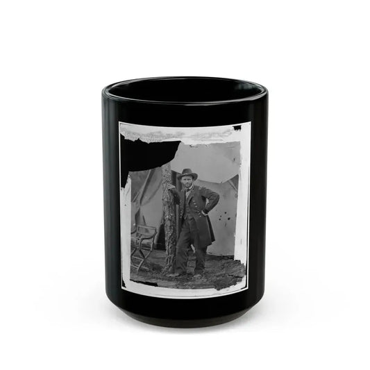 Gen. U.S. Grant At His Cold Harbor, Va., Headquarters (U.S. Civil War) Black Coffee Mug 15oz - Go Mug Yourself