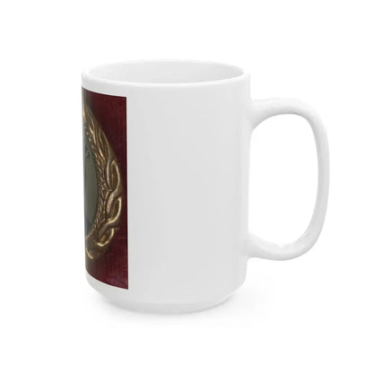 Gen. U.S. Grant Campaign Button For 1868 Presidential Election (U.S. Civil War) White Coffee Mug - Go Mug Yourself