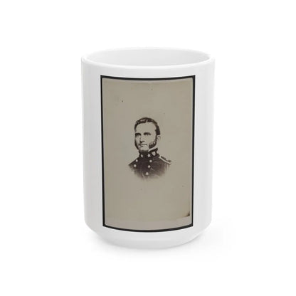 Gen. Stonewall Jackson (U.S. Civil War) White Coffee Mug-15oz-Go Mug Yourself