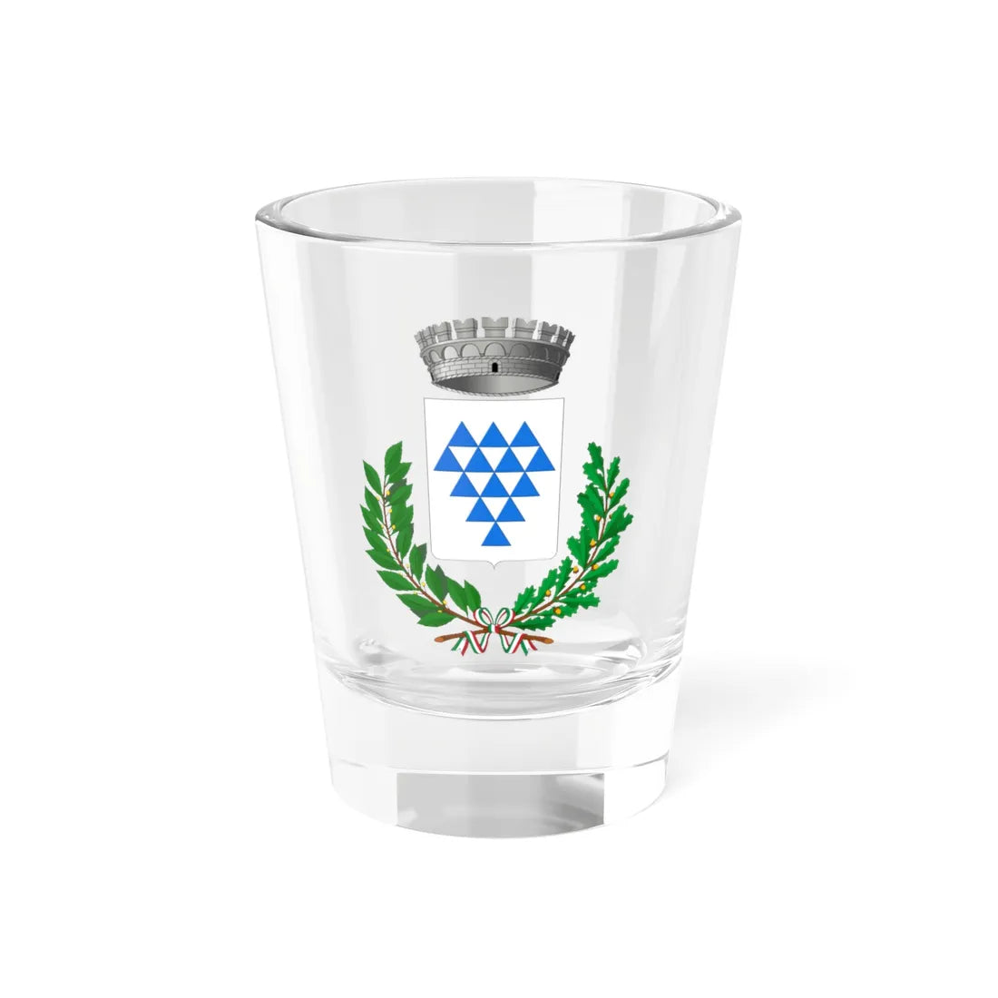Genazzano-Stemma de iure (Italy) (Coat of Arms) Shot Glass 1.5oz 1.5oz - Go Mug Yourself