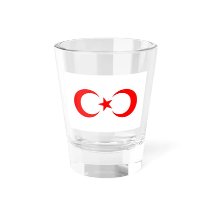 Genc Parti bayragı (Turkey) Shot Glass 1.5oz 1.5oz - Go Mug Yourself