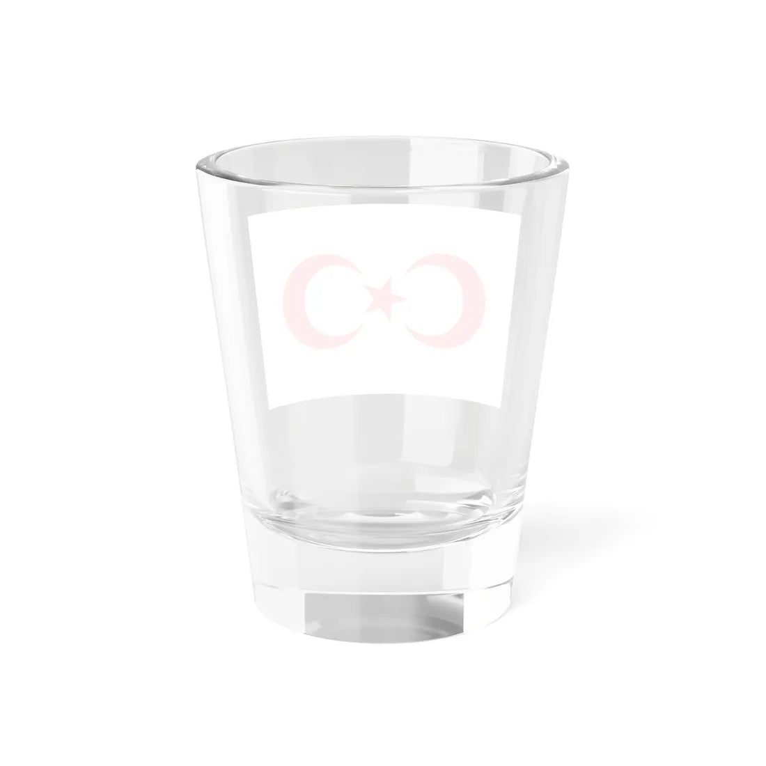 Genc Parti bayragı (Turkey) Shot Glass 1.5oz - Go Mug Yourself