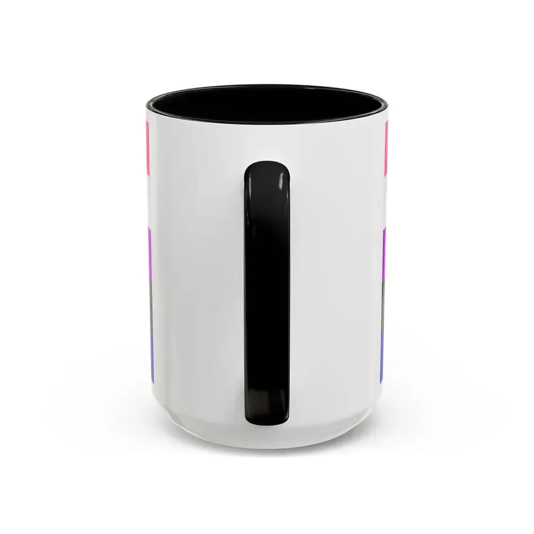 Genderfluidity Pride Flag - Accent Coffee Mug - Go Mug Yourself