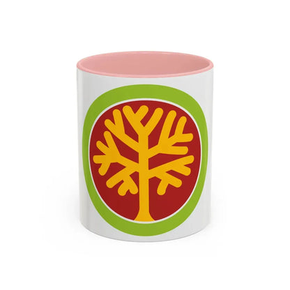 Genealogy (Boy Scout Merit Badge) Accent Coffee Mug 11oz Pink - Go Mug Yourself