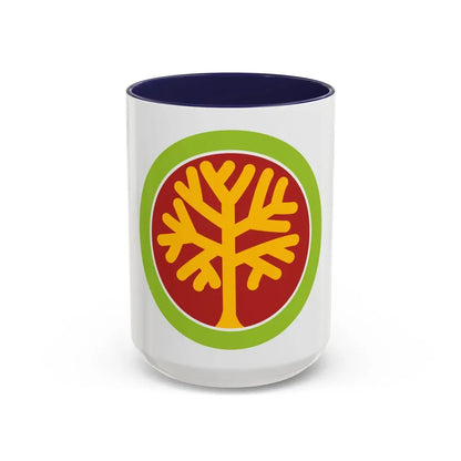 Genealogy (Boy Scout Merit Badge) Accent Coffee Mug 15oz Navy - Go Mug Yourself