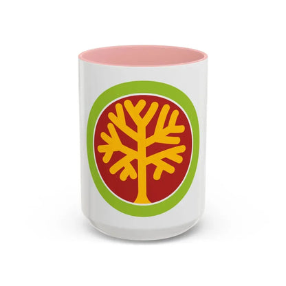 Genealogy (Boy Scout Merit Badge) Accent Coffee Mug 15oz Pink - Go Mug Yourself
