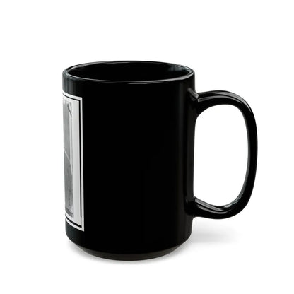 General A.J. Vaughn, Of Texas, C.S.A., In Uniform, Half-Length Portrait, Facing Right (U.S. Civil War) Black Coffee Mug - Go Mug Yourself