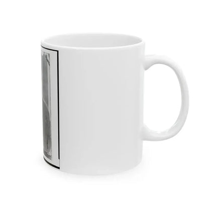General A.J. Vaughn, Of Texas, C.S.A., In Uniform, Half-Length Portrait, Facing Right (U.S. Civil War) White Coffee Mug - Go Mug Yourself