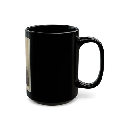 General Ambrose E. Burnside, Head-And-Shoulders Portrait, Facing Slightly Right, Wearing Military Uniform (U.S. Civil War) Black Coffee Mug - Go Mug Yourself