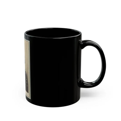 General Ambrose E. Burnside, Head-And-Shoulders Portrait, Facing Slightly Right, Wearing Military Uniform (U.S. Civil War) Black Coffee Mug - Go Mug Yourself
