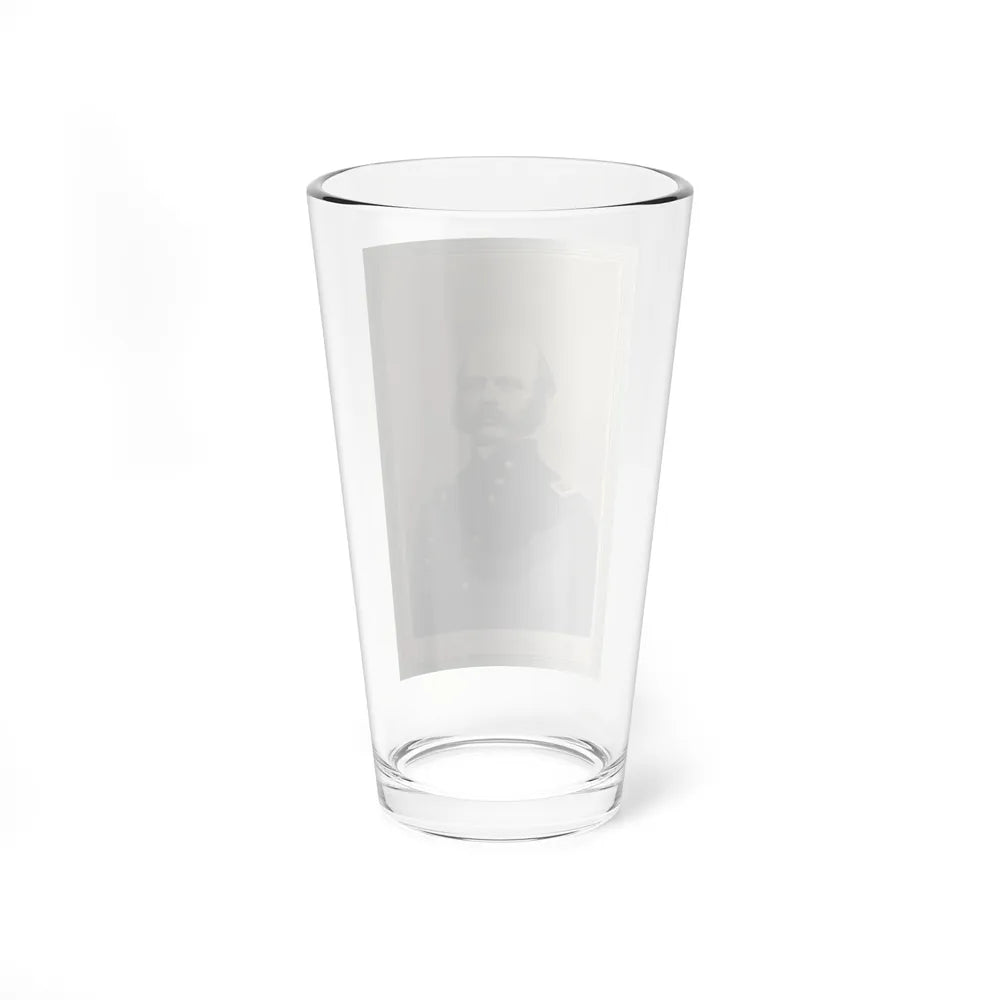 General Ambrose E. Burnside, Head-And-Shoulders Portrait, Facing Slightly Right, Wearing Military Uniform (U.S. Civil War) Pint Glass 16oz-Go Mug Yourself