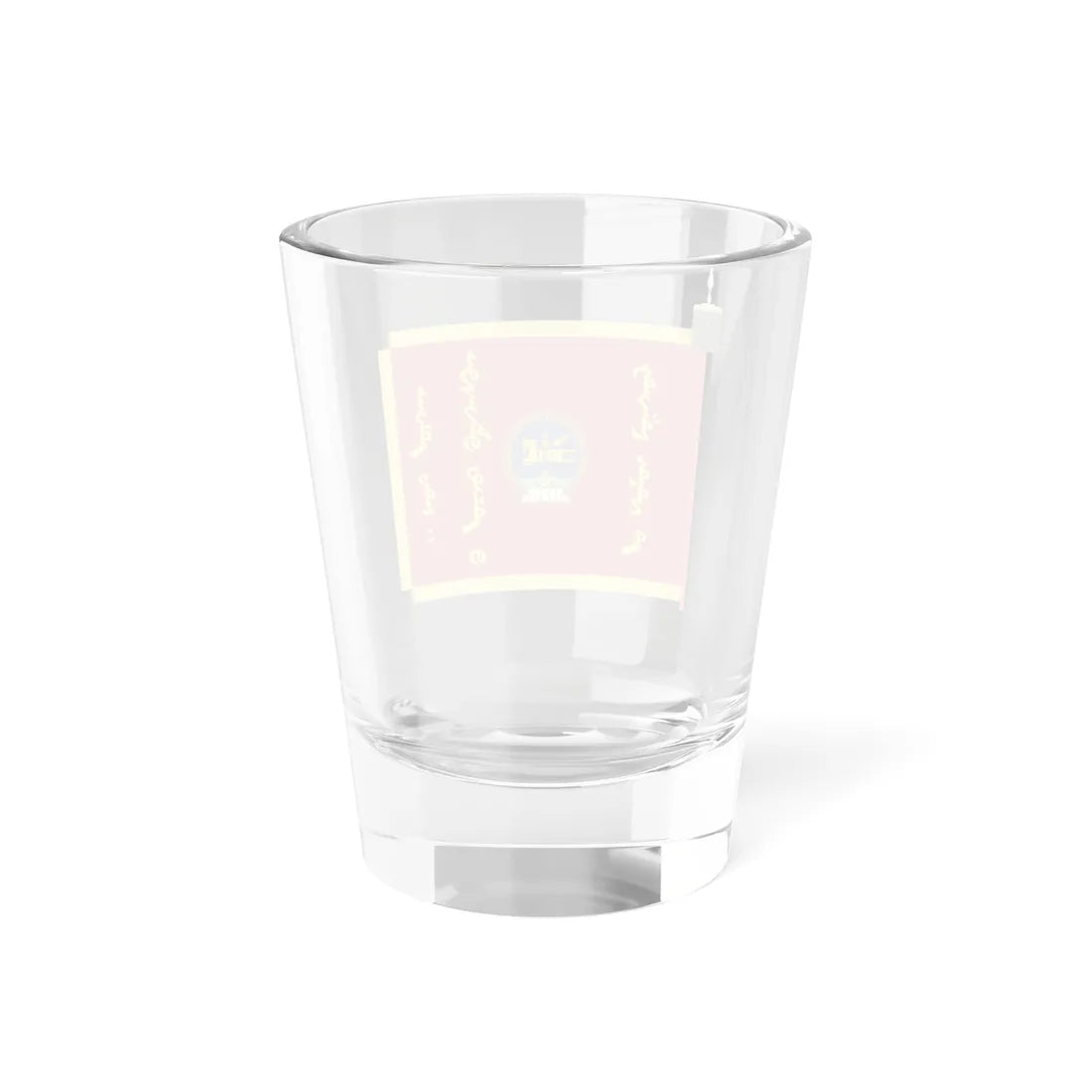 General banner of the Mongolian Armed forces (Mongolia) Shot Glass 1.5oz - Go Mug Yourself
