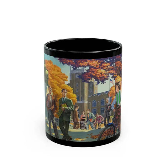 General Electric Company calendar, 1958 - Black Coffee Mug 11oz - Go Mug Yourself