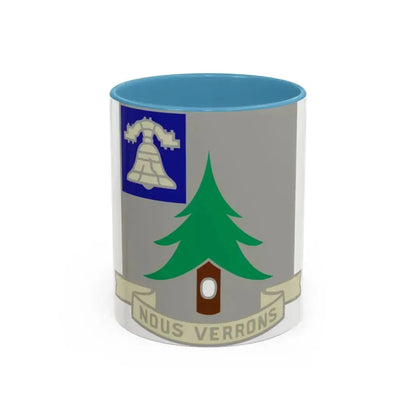 General Equipment Test Activity (U.S. Army) Accent Coffee Mug 11oz Light Blue - Go Mug Yourself