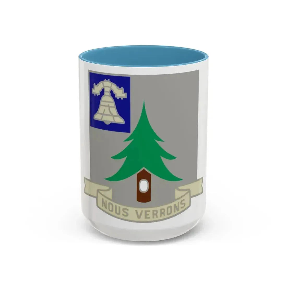 General Equipment Test Activity (U.S. Army) Accent Coffee Mug 15oz Light Blue - Go Mug Yourself