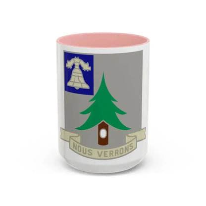 General Equipment Test Activity (U.S. Army) Accent Coffee Mug 15oz Pink - Go Mug Yourself