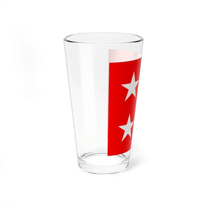 General Flag Portuguese Army (Portugal) Pint Glass 16oz - Go Mug Yourself